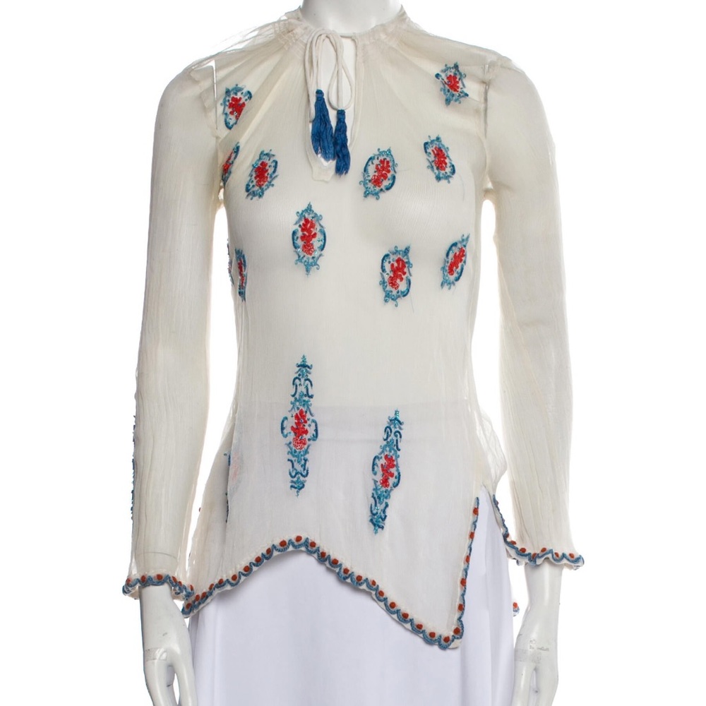 LETARTE cover up/ sheer top